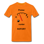 Männer Premium T-Shirt - Orange